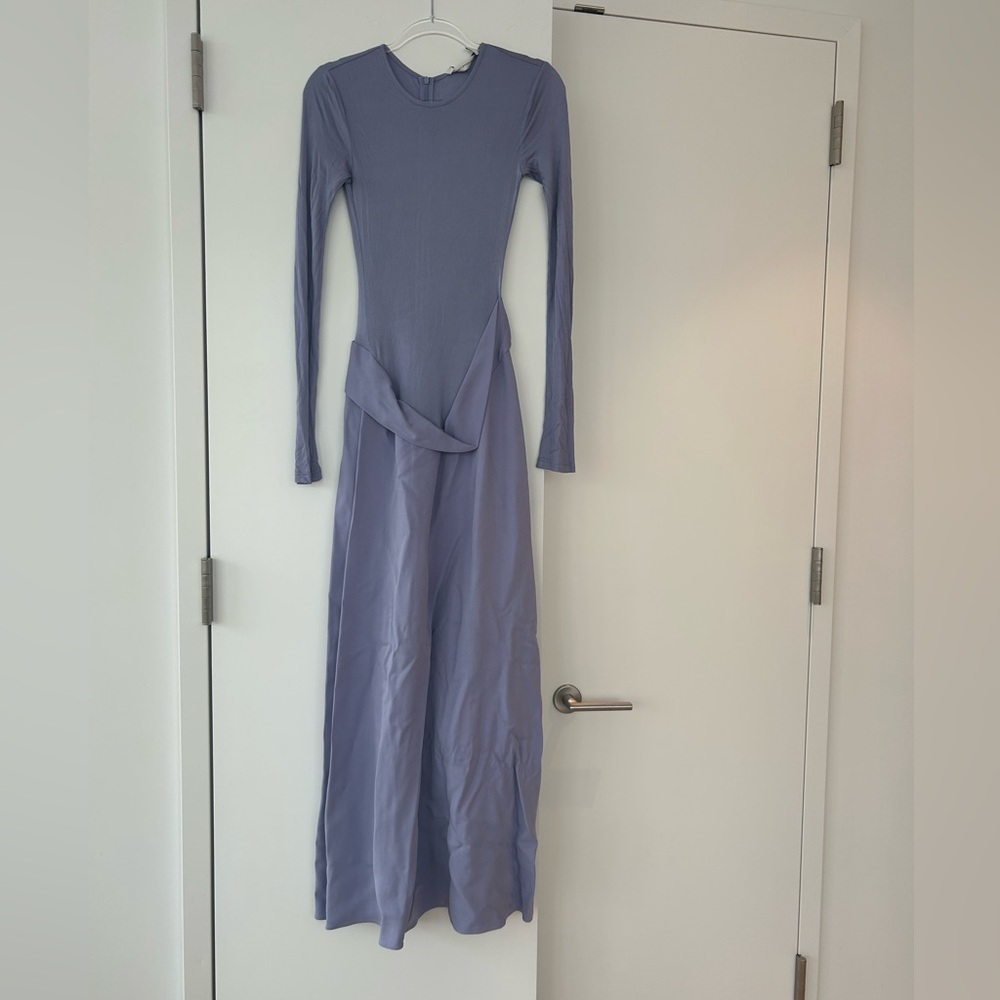 Christopher Esber Lavender Long Sleeve Dress